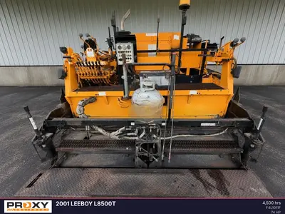 Used 2001 LEEBOY L8500T Asphalt Pavers Ohio US | Proxy Equipment #1388921