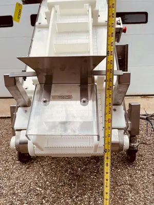 Safeline Mettler Toledo 48” Stainless Steel Incline Conveyor
