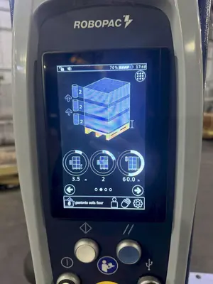 2023 ROBOPAC ROBOT MODEL #S7 PVS PORTABLE SHRINK WRAPPER MACHINE: YOBRO #25236