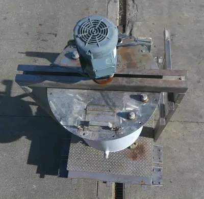 SPC9063  Tank 50 gallon vertical tank, Stainless Steel, 3/4 HP agitator, dish