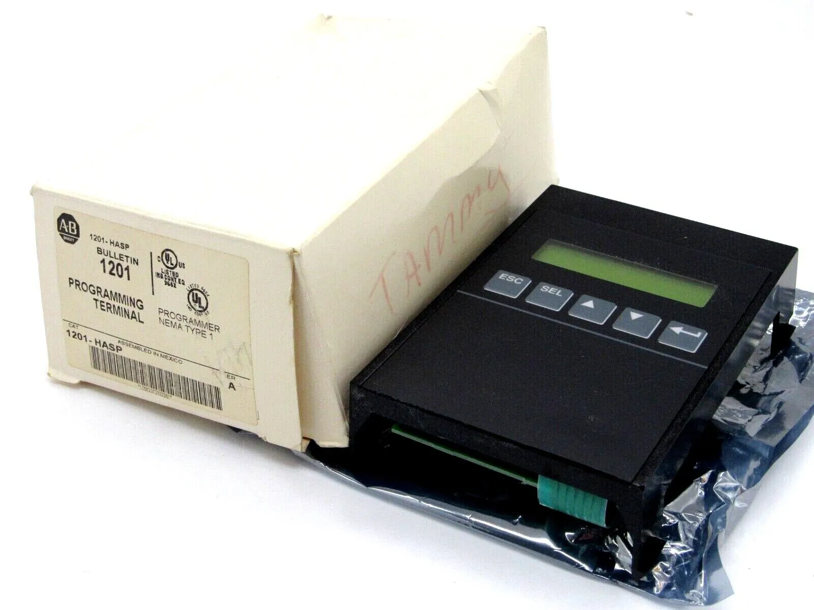 NEW ALLEN BRADLEY 1201-HASP PROGRAMMING TERMINAL SERIES A 1201HASP