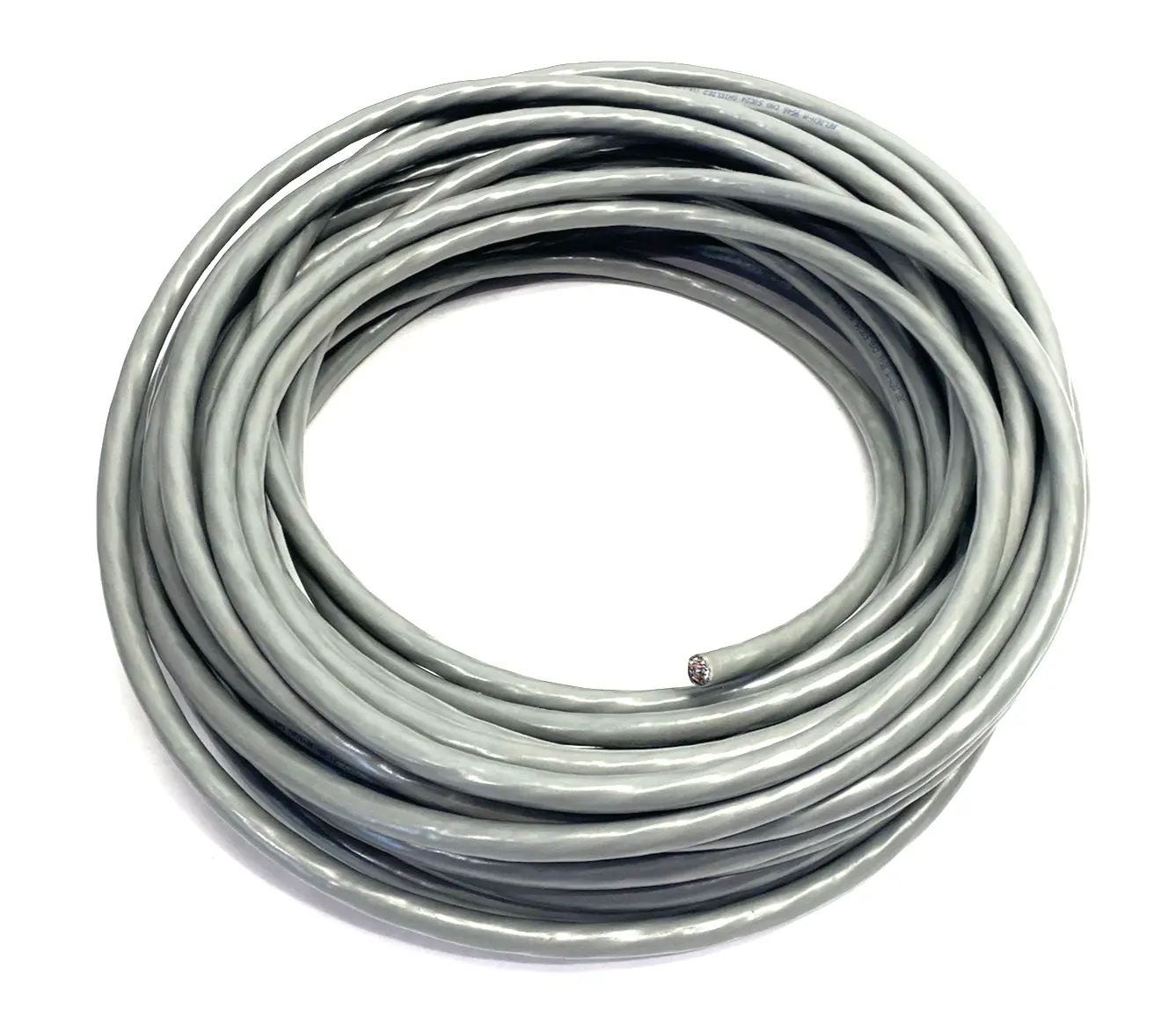 USED BELDEN COMPUTER CABLE RS232, #24-50C, SR-PVC, O/A FOIL, PVC JKT, CMG