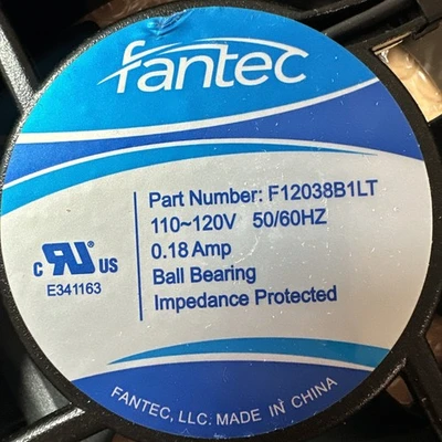 NEW FANTEC F12038B1LT