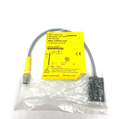 BI5U-Q08-AP6X2-0.2M-PSG 3M | Turck  Inductive Proximity Switch Sensor S1608997 - New – Open Box
