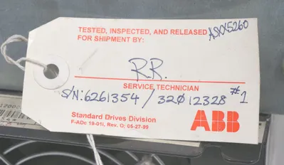REFURBISHED ABB ACS 600 DRIVE ACS601-0009-5 ACS60100095000B120000