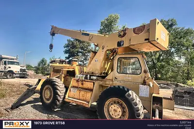 Used 1973 GROVE RT58 Mobile Cranes Pennsylvania US | Proxy Equipment #1382942