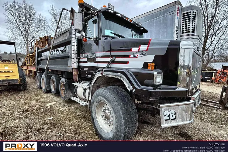Used 1996 VOLVO QUAD-AXLE Dump trucks Wisconsin US | Proxy Equipment #1378144