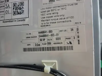 USED SQUARE D MODEL 6