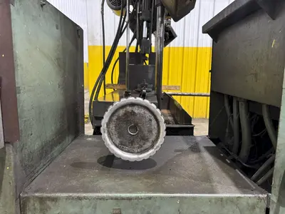 15" X 17" WF WELLS MODEL #F-15 TWIN POST HORIZONTAL BANDSAW: STOCK #23668