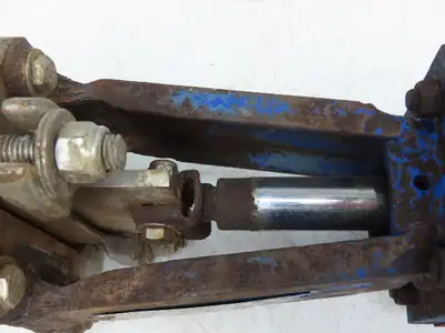 DeZurik 824 3" 304 Stainless Knife Gate Valve V-Port *Air Cylinder Actuated*