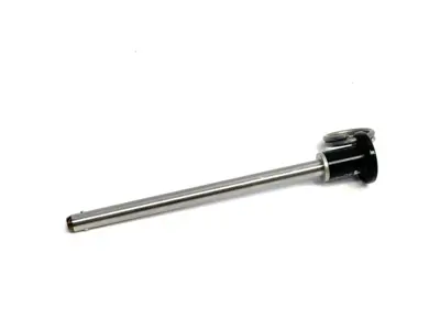 USED JERGENS BUTTON HANDLE QUICK RELEASE PIN 1/4 X 3.50 SS