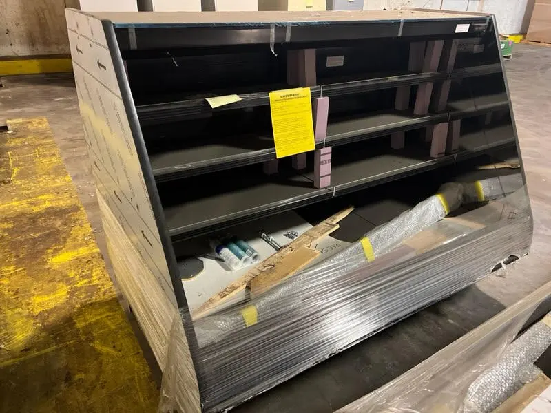 1-0627 Hussmann Q4 6 Foot Self Service Deli Cooler-Remote