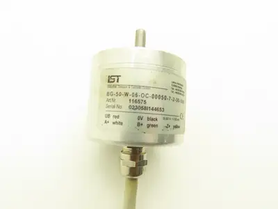 Industrie Service & Technik BG-50-W-06-OC-00050-7-2-30-1000 Encoder 6mm Shaft