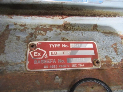 40 HP Brook Crompton Parkinson Ltd Motor, 575V
