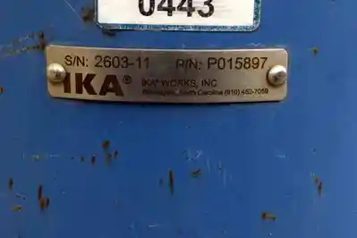 USED IKA WORKS DR-PB 2000/20