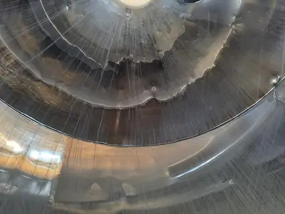 Mixer, Conical, 100 CF, 304 Stainless Steel, Gemco, 7.5 HP, #S741455