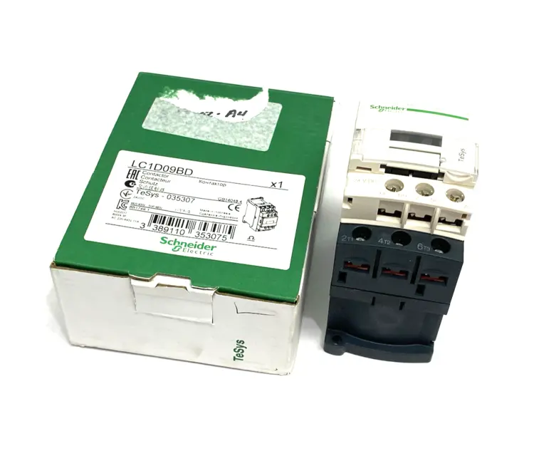Used SCHNEIDER ELECTRIC IEC CONTACTOR TESYS DECA NONREVERSING 9A 5HP AT 480V PLC Contactors | Maverick Industrial Sales #1100804
