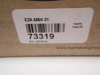 New | in-Stock Banner EZA-MBK-21 Misc Electrical & Power Parts Michigan US | Maverick Industrial Sales #1489940