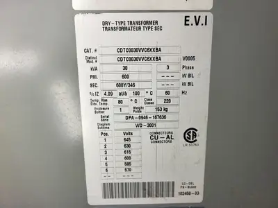 USED E.V.I CDTC0030VVC6XXBA