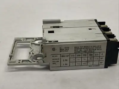 USED MOELLER ADJUSTABLE MOTOR PROTECTION TRIP BLOCK 32-40A, 350-500A
