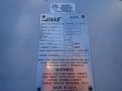 Used HAAS VF3D Vertical Machining Centers Ohio US | HGR 24 #946238