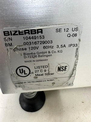 USED Bizerba SE 12