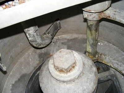 Western States 48 x 30 perforate basket centrifuge, 316SS.