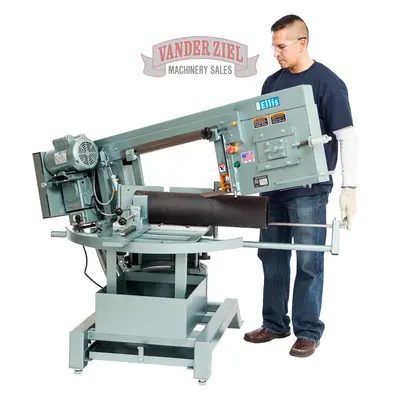 New | in-Stock ELLIS 2000 Horizontal Band Saws Michigan US | Vander Ziel Machinery Sales #480313