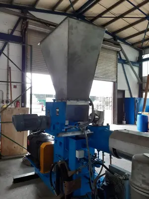 USED 1995 LEISTRIZ   GALLA PELLETIZER  +  GALA 8.1 3F  - LEISTRIZ ESE110/30D