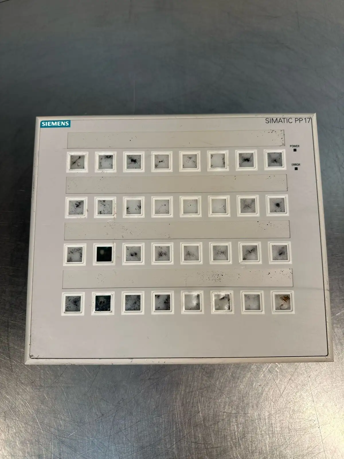 Siemens Simatic PP17-II PUSH BUTTON PANEL 6AV3688-3ED13-0AX0 24V.DC (7.4.4)