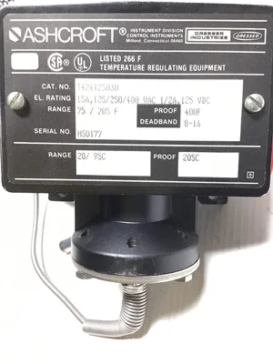 Ashcroft T424T25030 Industrial Pressure Switch 125VDC
