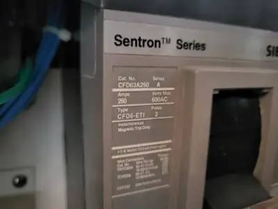 USED SIEMENS CFD63A250