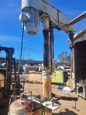 Mixer, Dispersion, 50 HP, C/st, Schold, Hydraulic Lift #S733445