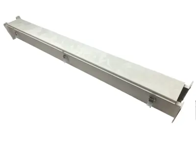 USED HOFFMAN NVENT WIREWAY 4"X4"X48" TYPE 12 LAY-IN HINGED COVER