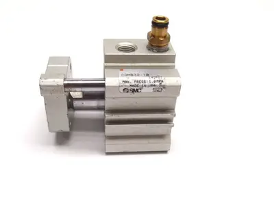 Used SMC COMPACT CYLINDER Pneumatic Cylinders | Maverick Industrial Sales #1107971