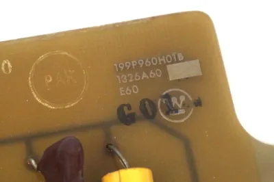 WESTINGHOUSE 199P960H01B PC CIRCUIT BOARD
