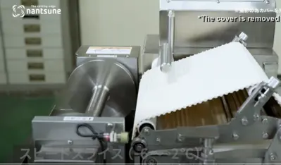 Nantsune Model IKSC-300 High Speed Meat Dicing Machine