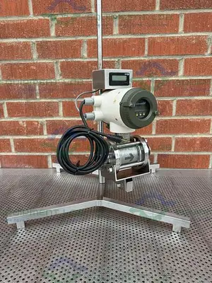 USED YOKOGAWA ADMAG CA CA204SG MAGNETIC FLOWMETER W/ STAND, CONTROLLER