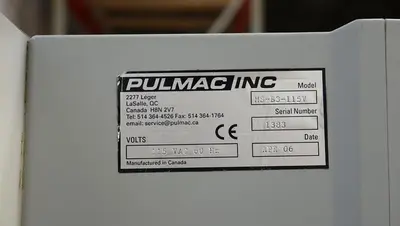 USED Pulmac MS-B3-115V