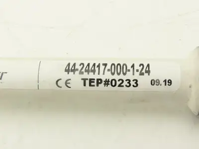 Harper 44-24417-000-1-24 Ceramic Thermocouple Protection Tube 24" Long 3/4" NPT