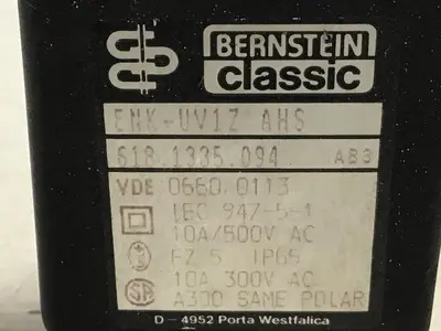 USED BERNSTEIN ENK-UV1Z AHS