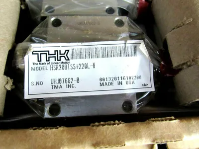 LOT OF 4 NEW THK HSR20B1SS+220L-II LINEAR GUIDE BEARING BLOCK HSR20B1SS220LII