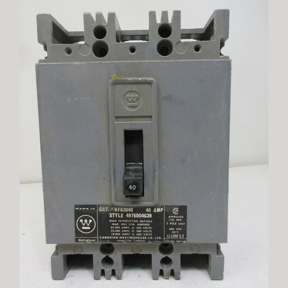 Westinghouse HFB 40 Amp Breaker