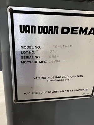 1994 VAN DORN 120-HT-8F Plastic Injection Mold | Universal Press & Machinery (UPM) (9)