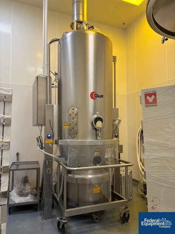 Used Glatt Glatt Fluid Bed Dryer, Model FBE Pro 500, S/S Fluid Bed Dryers Ohio US | Federal Equipment Company #1502751
