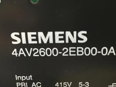 USED SIEMENS 4AV2600-2EB00-0A
