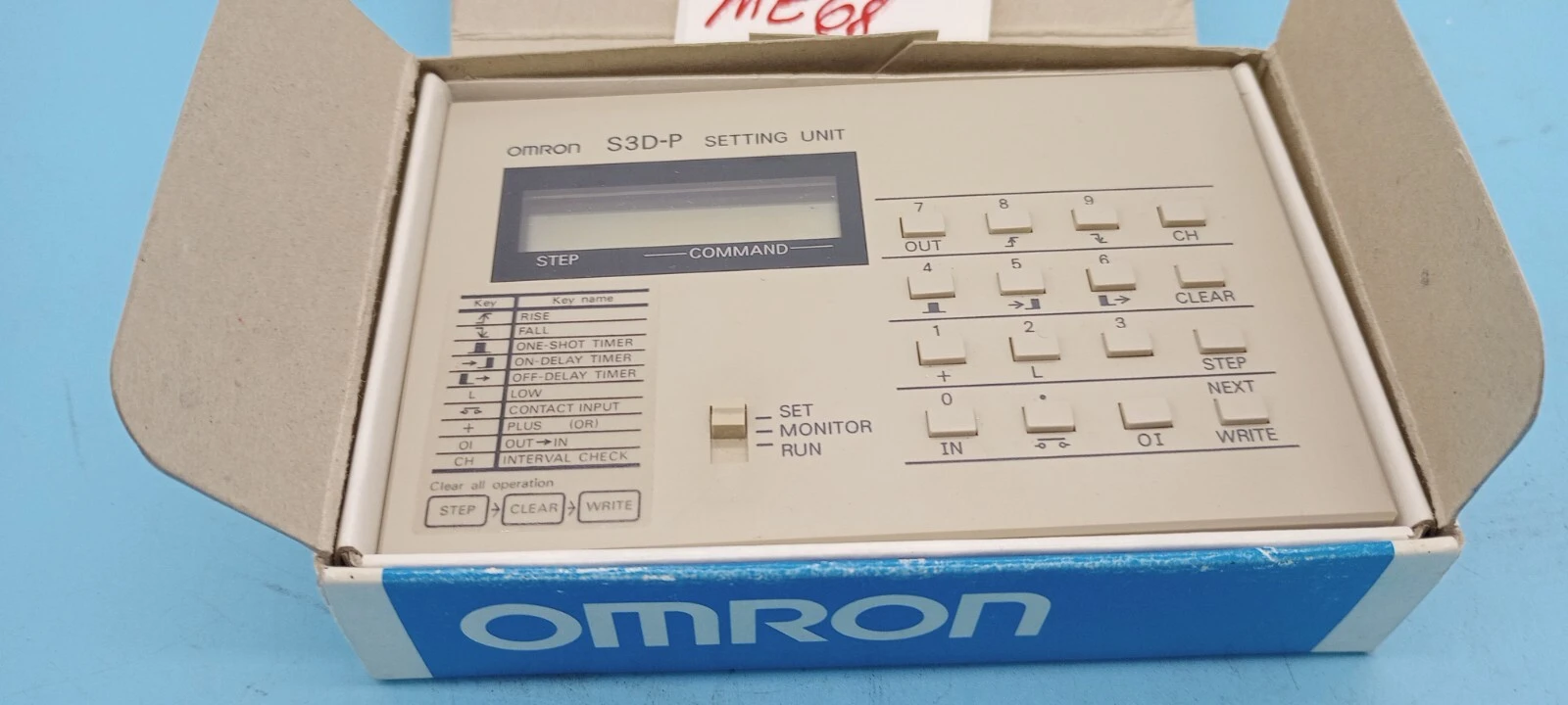 NEW Omron Omron S3D-P