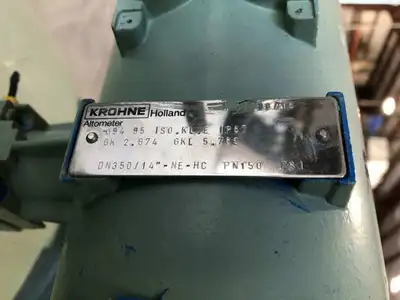 Krohne IFS4000/16 12″ Flow Meter 1400GPM w/ IFC080K Altometer/Signal Converter