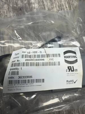 Used HARTING 09300160306 Misc Electrical & Power Parts South Carolina US | ESS Industrial Equipment Sales #1517129