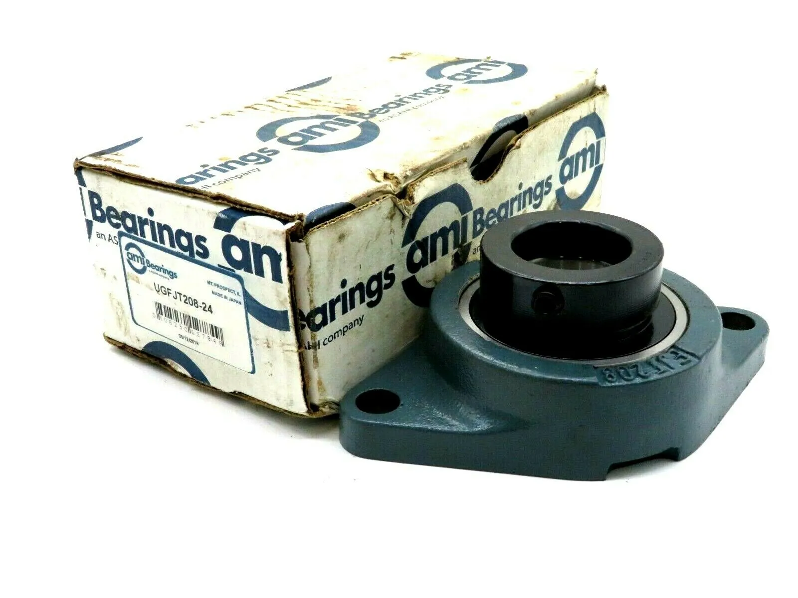 NEW AMI BEARINGS UGFJT208-24 BOLT FLANGE BEARING UGFJT20824